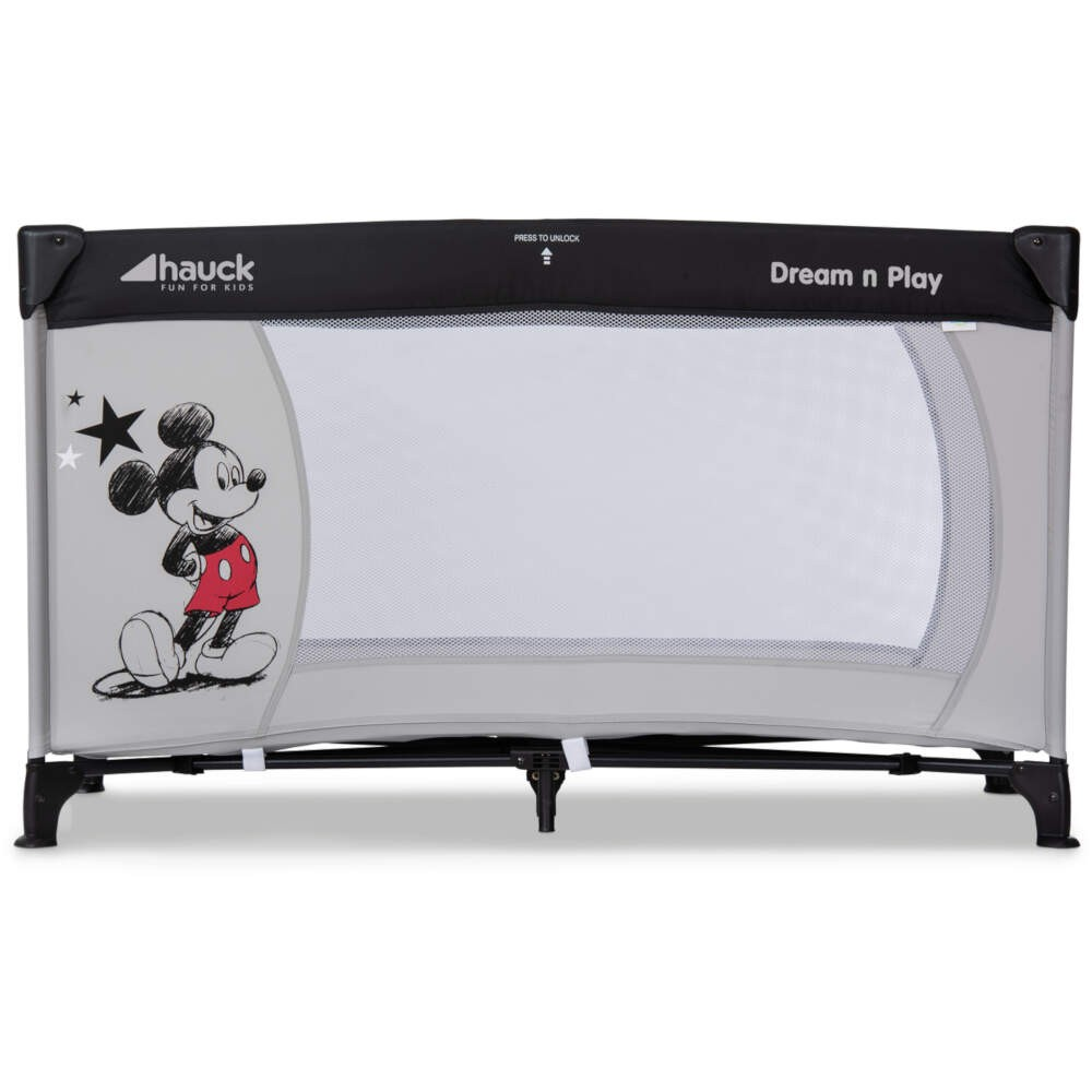 Hauck Disney Dream n Play Travel Cot Mickey Mouse Olivers BabyCare