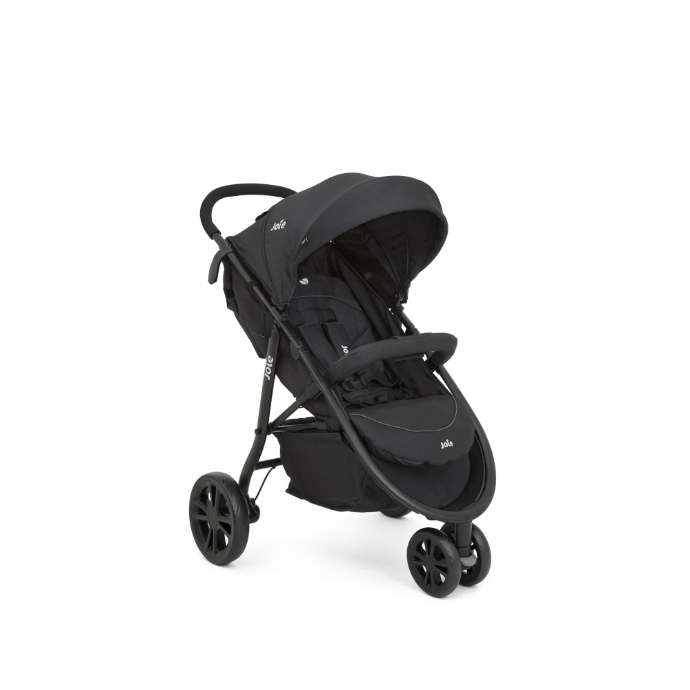 Joie Litetrax 3 Wheel Stroller Coal Olivers BabyCare Joie Litetrax 3 Wheel Stroller Coal Olivers BabyCare