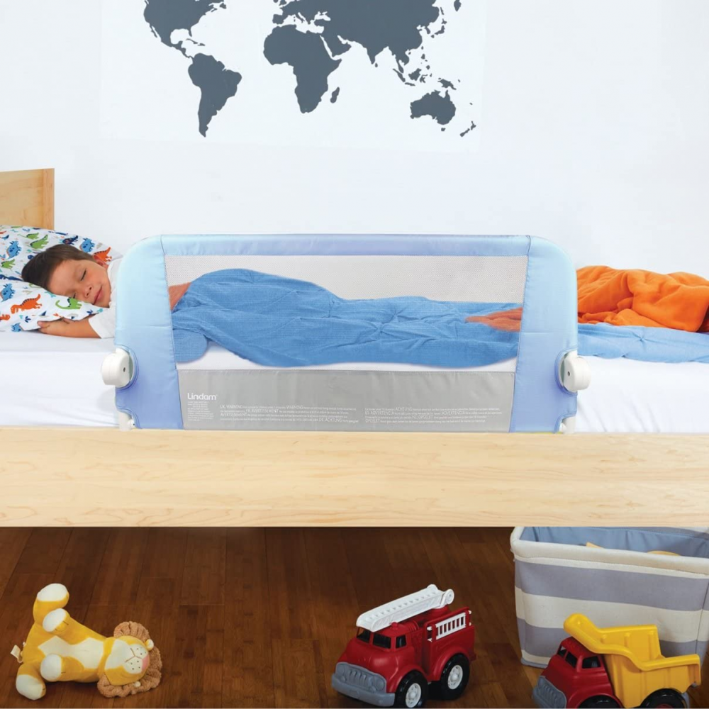 Lindam Easy Fit Bed Guard Blue Olivers BabyCare