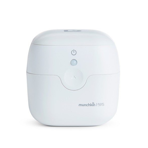 Munchkin 59S Mini Steriliser Portable UV Sanitiser | Baby Soother | Baby