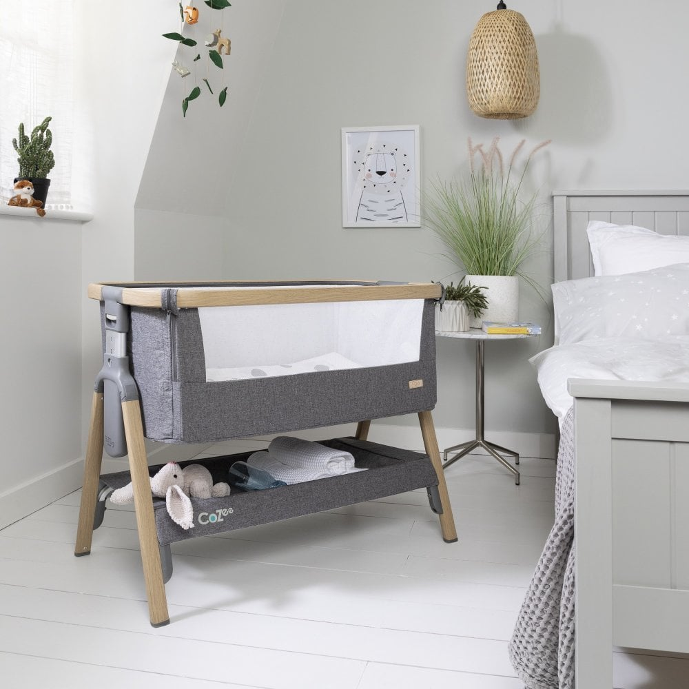 Tutti Bambini CoZee Air Bedside Crib Baby Foldable Crib