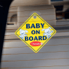 Clippasafe Baby On Board Warning Sign 1