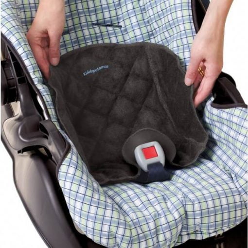 Kiddopotamus Piddle Pad Waterproof Seat Protector Black