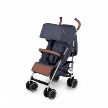 Ickle Bubba Discovery Stroller - Denim Blue/Silver
