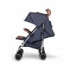 Ickle Bubba Discovery Stroller - Denim Blue/Silver 6