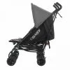 Obaby Twin Stroller Apollo - Black-Grey (Grey Hoods) 2