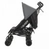 Obaby Twin Stroller Apollo - Black-Grey (Grey Hoods) 3