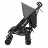 Obaby Twin Stroller Apollo - Black-Grey (Grey Hoods) 3