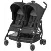 Maxi-Cosi Dana For2 Twin Stroller - Black Raven