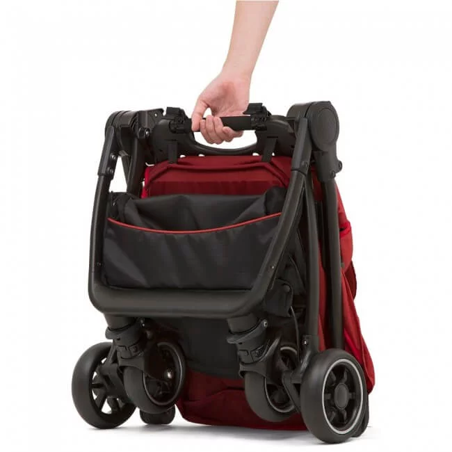 Joie Pact Stroller Cranberry Compact Pushchair Olivers BabyCare