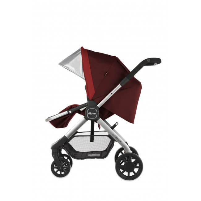 Diono Quantum Multi-Mode Travel Stroller - Red 7