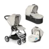 Tutti Bambini Arlo Chrome Travel System - Oatmeal