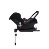 Ickle Bubba Stomp V3 All In 1 Travel System with ISOFIX Base - Silver On Black 14