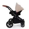 Ickle Bubba Stomp V3 All In 1 Travel System with ISOFIX Base - Sand On Black 2
