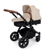 Ickle Bubba Stomp V3 All In 1 Travel System with ISOFIX Base - Sand On Black 5
