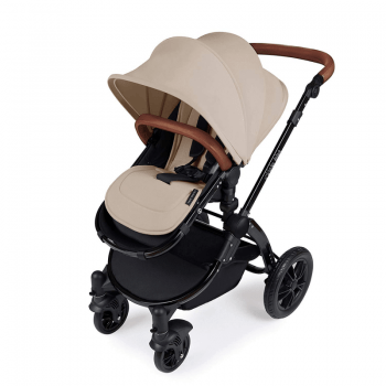 Ickle Bubba Stomp V3 All In 1 Travel System with ISOFIX Base - Sand On Black 7