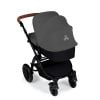 Ickle Bubba Stomp V3 All In 1 Travel System with ISOFIX Base - Graphite Grey On Black 9