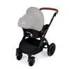 Ickle Bubba Stomp V3 All In 1 Travel System with ISOFIX Base - Silver On Black 5