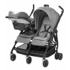 Maxi-Cosi Dana For2 Twin Stroller - Concrete Grey 4