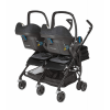 Maxi-Cosi Dana For2 Twin Stroller - Nomad Black 4