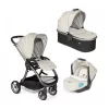 Tutti Bambini Arlo Chrome Travel System - Oatmeal