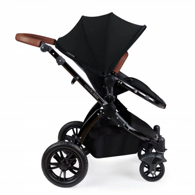 Ickle Bubba Stomp V3 All In 1 Travel System with ISOFIX Base - Black on Black - Image 5