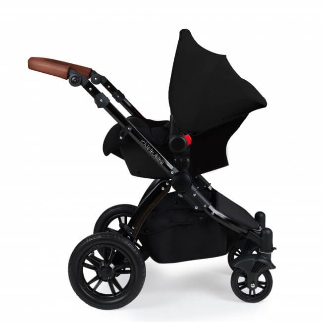 Ickle Bubba Stomp V3 Travel System Black Pram Olivers BabyCare