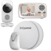 Babysense 7 Baby Breathing Monitor and Motorola MBP667 WiFi Video Baby Monitor