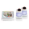 Babysense 7 Baby Breathing Monitor and Summer Infant Side by Side Video Baby Monitor 2