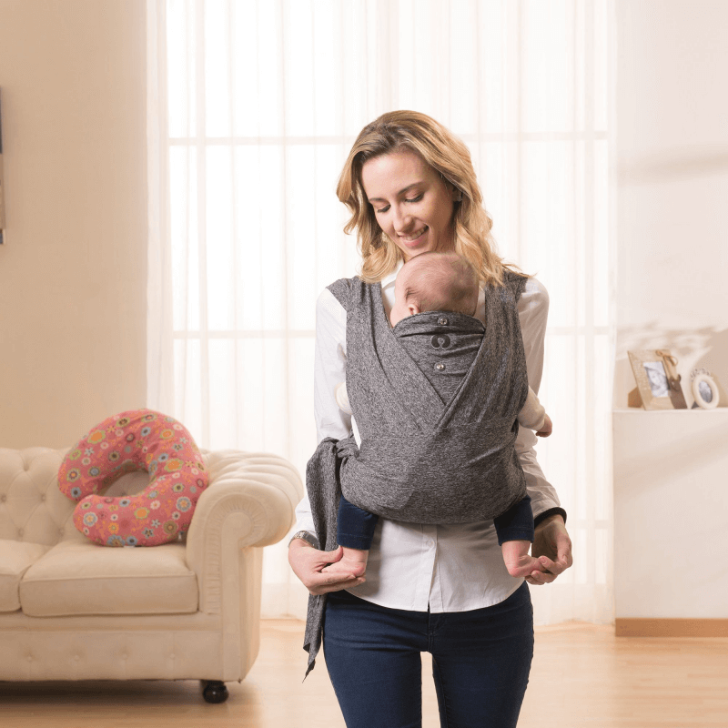 Boppy ComfyFit Baby Carrier - Grey - Olivers BabyCare