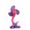 Dreambaby Portable Stroller Fan – Pink & Purple 2