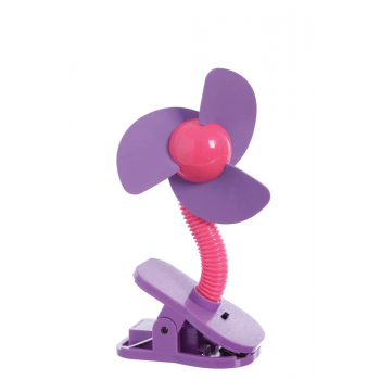 Dreambaby Portable Stroller Fan – Pink & Purple