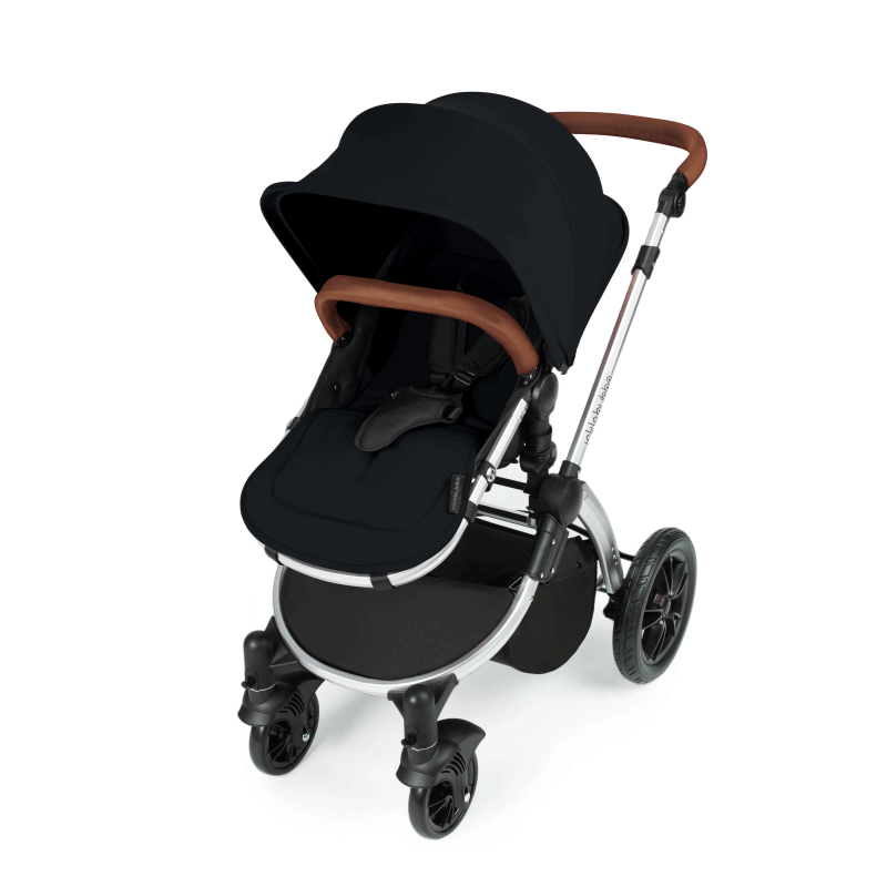 Ickle Bubba Stomp V3 Travel System Black Pushchair Olivers BabyCare