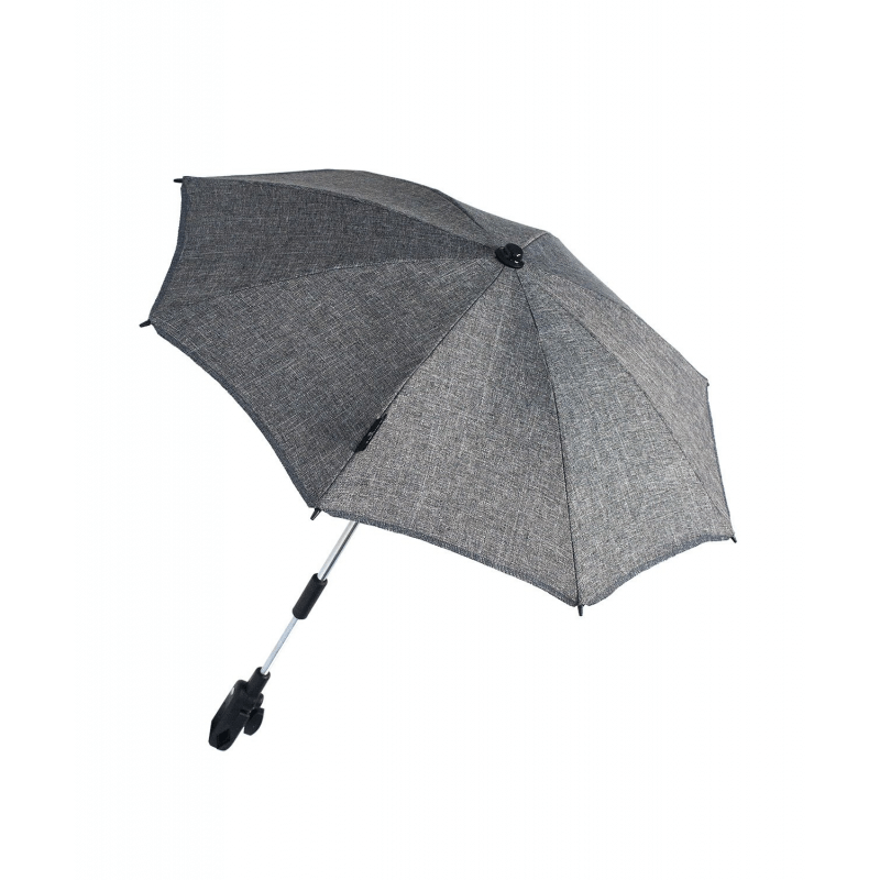 Grey pram parasol top