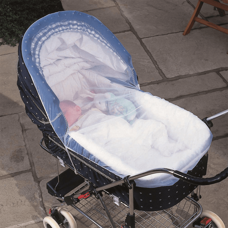 Sicherheit White Pram and Carry Cot Insect Net Clippasafe Baby EN6379325