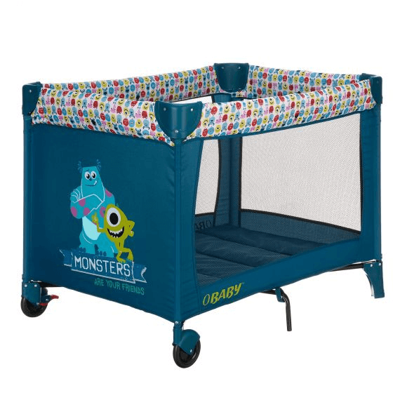 Obaby Disney Travel Cot Bassinette Monsters Inc Olivers Babycare