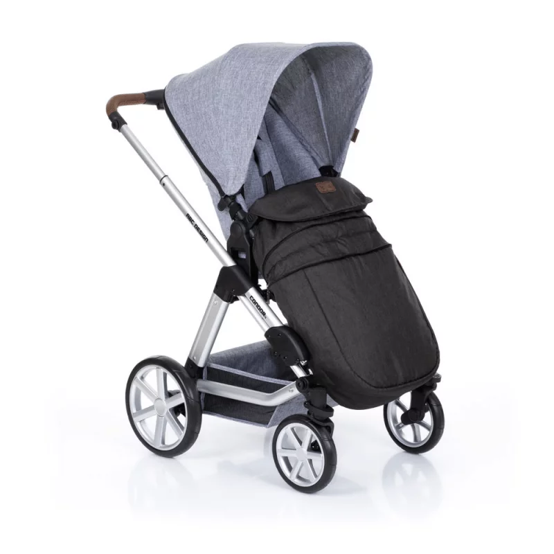 Piano Grey Extendable Pushchair Boot By ABC Design Olivers BabyCare
