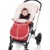 red-footmuff-childs-kids-redfootmuff-wallaboo-pushchair-pram-attachment 1