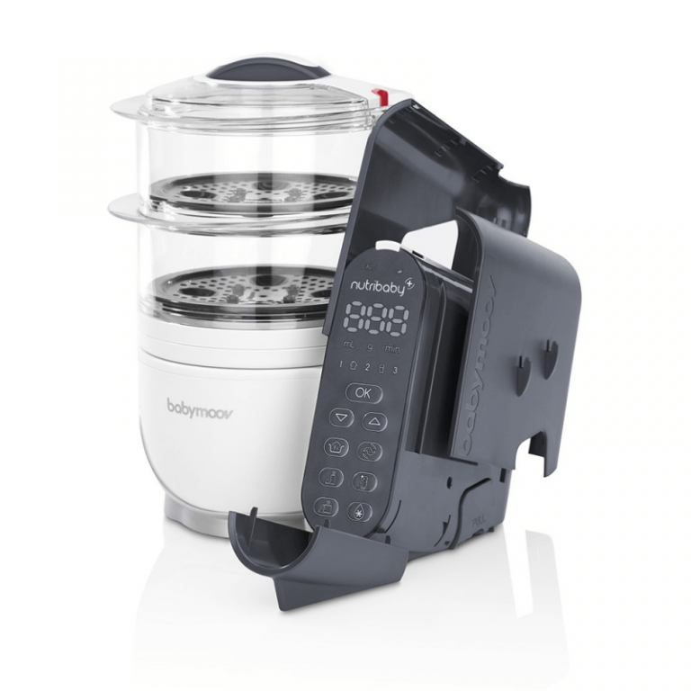 Babymoov Nutribaby(+) Food Processor Loft White Olivers BabyCare