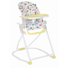 Badabulle High Chair Compact - Yellow Pattern