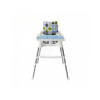 Beaba Cube Multifunctional High Chair - White & Turquoise 1