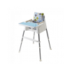 Beaba Cube Multifunctional High Chair - White & Turquoise