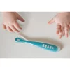 Beaba Ergonomic 1st Age Spoon - Blue 4