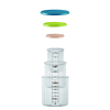 Beaba Set of 3 Conservation Jars - Assorted Colours