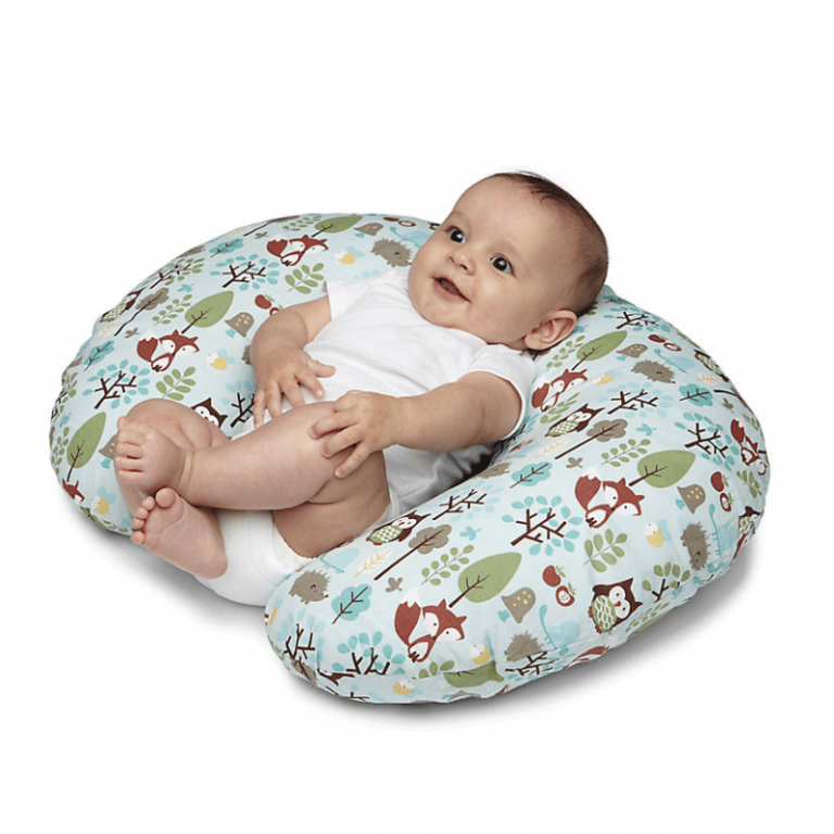 Boppy Cotton Nursing/Feeding Pillow Woodsie Olivers BabyCare