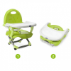 Chicco Pocket Snack Booster Seat Highchair - Lime Green 2