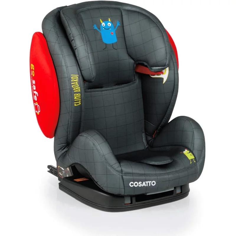 Cosatto Hug ISOFIX Group 1 2 3 Car Seat Happy Stars