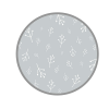 Dreamgenii Pregnancy Pillow Cotton Cover- Grey & White 1