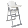 East Coast Folding Highchair White & Grey