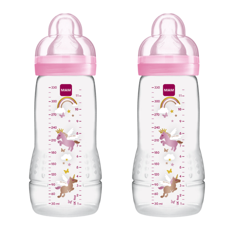 MAM Baby Bottle 330Ml 2Pk Design May Vary Olivers BabyCare
